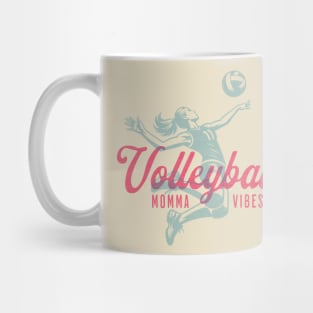 Volleyball Momma Vibes (Coastal) Mug